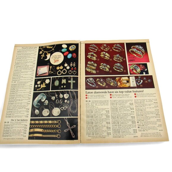 EATON'S Christmas TORONTO 1975 Fashion Catalogue 435 Pages Vintage - Picture 9 of 10